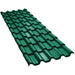Țiglă Metalică BILKA ROMANIC Lucios Verde RAL 6005