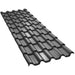 Țiglă Metalică BILKA ROMANIC Lucios Gri Grafit RAL 7024