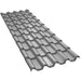 Țiglă Metalică BILKA ROMANIC Lucios Argintiu RAL 9006