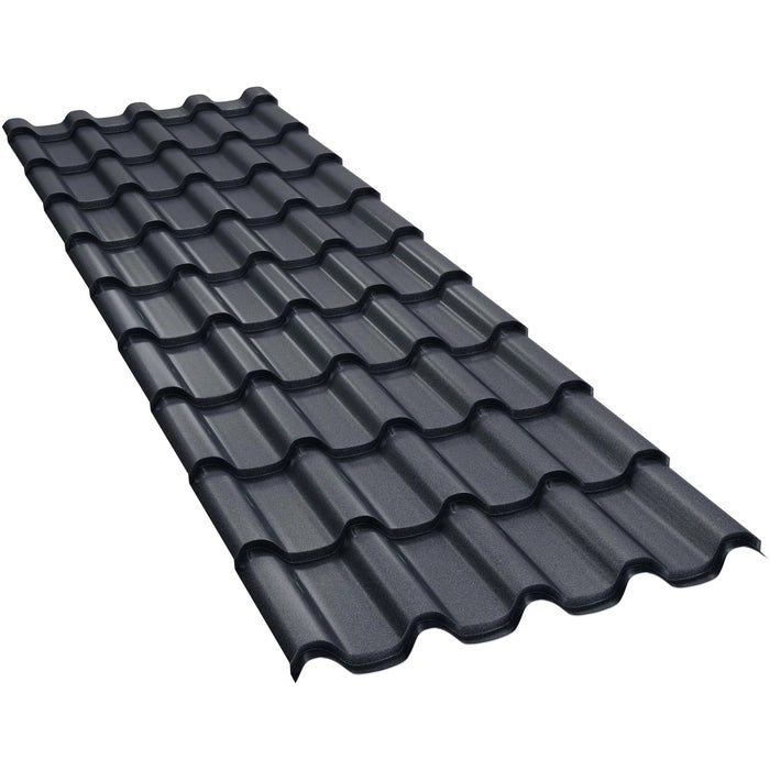 Țiglă Metalică BILKA ROMANIC Mat Gri Antracit RAL 7016