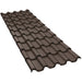 Țiglă Metalică BILKA ROMANIC Mat Maro Închis RAL 8019