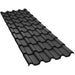 Țiglă Metalică BILKA ROMANIC Mat Negru RAL 9005